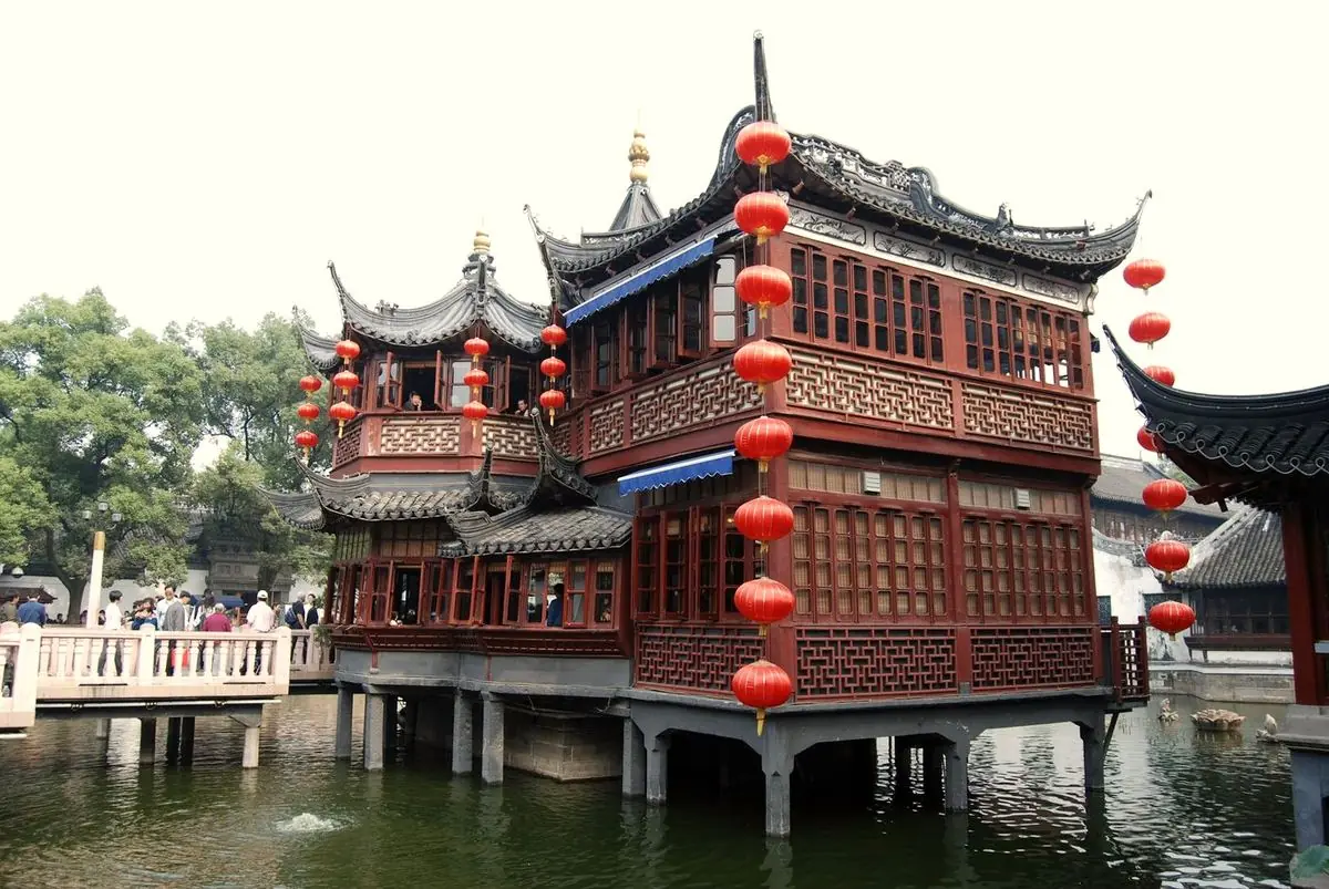 Jardín Yuyuan y ciudad vieja